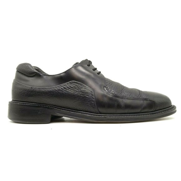 Mezlan | Shoes | Mezlan Picasso Black Deerskin Leather Lace  display picture 2